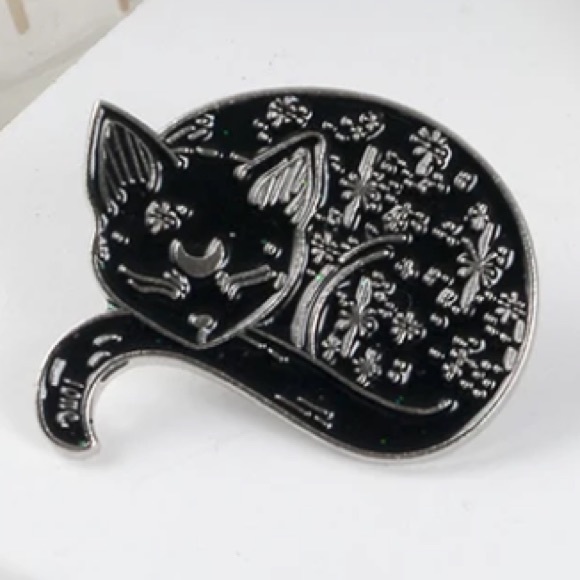 Cat Pin Celestial Space Kitty | NEW - Picture 4 of 8